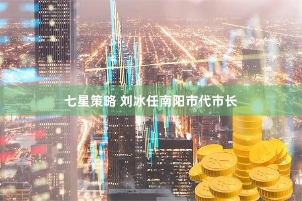 七星策略 刘冰任南阳市代市长
